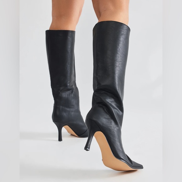 New in box - Black Knee-High Women's Boots - Picture 3 of 4